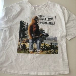 Mighty Fine Smokey The Bear Tee